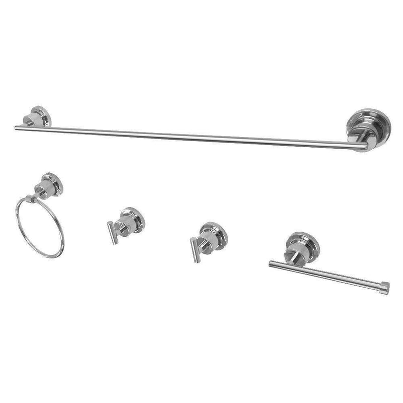 Kingston Brass BAH8230478C 5-Piece Bath Accs Set