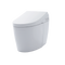 TOTO NEOREST AH Dual Flush 1.0 or 0.8 GPF Toilet with Intergeated Bidet Seat and EWATER, Cotton White- MS989CUMFG#01