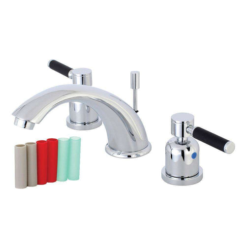 Kingston Brass KB8961DKL 8 in. Widespread Bath Faucet