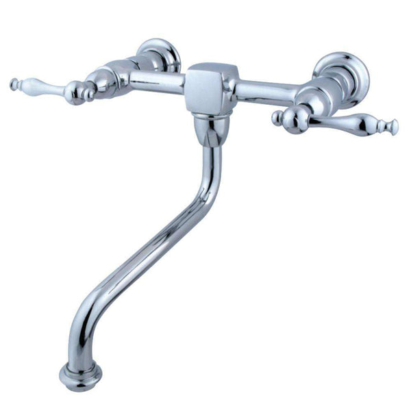 Kingston Brass KS1211NL Wall Mount Bath Faucet