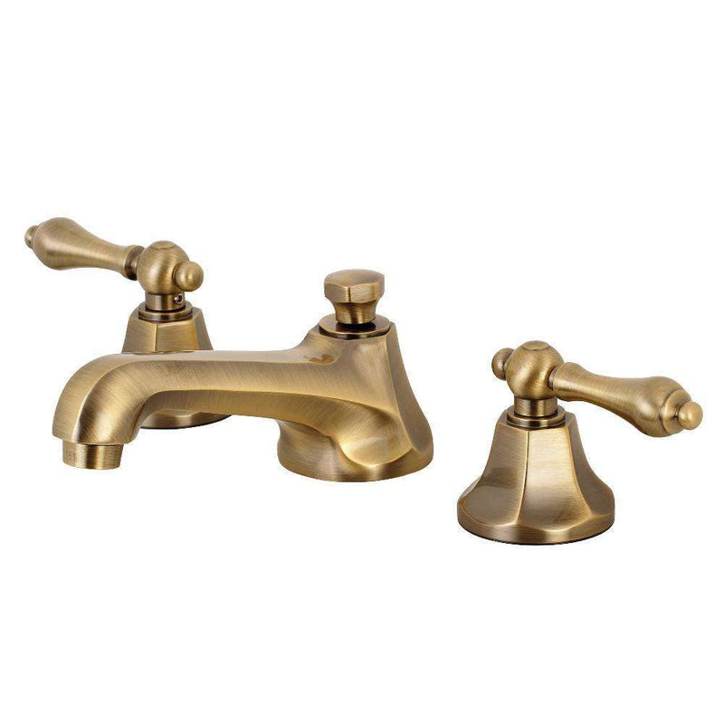 Kingston Brass KS4463AL 8" Wsp Bath Faucet, Antique Brass