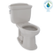 TOTO Eco Dartmouth Two-Piece Elongated 1.28 GPF Universal Height Toilet, Sedona Beige CST754EF#12