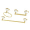 Kingston Brass BAK111248PB 3P Bath Hardware, Polished Brass