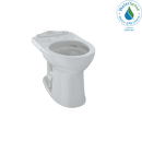 TOTO Drake II Universal Height Round Toilet Bowl with CeFiONtect, Colonial White CST453CEFG