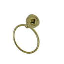 Kingston Brass BA7614PB Naples Towel Ring, Polished Brass
