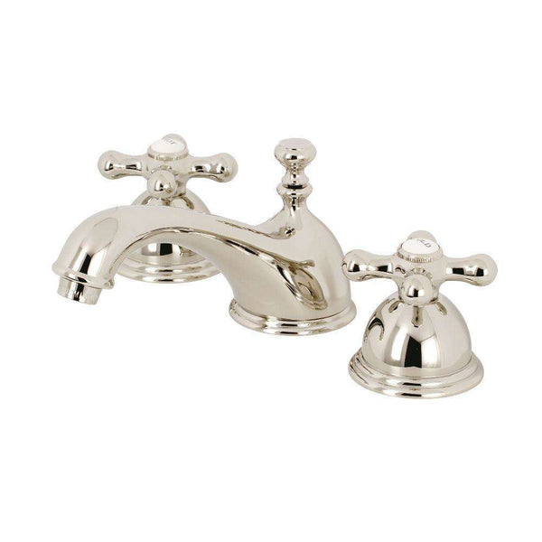 Kingston Brass KS3966AX 8 in. Wsp Bath Faucet Nickel