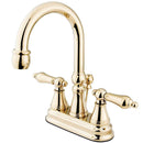 Kingston Brass KS2612AL 4 in. Centerset Bath Faucet Brass