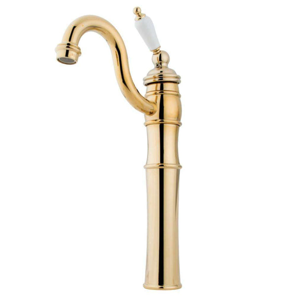 Kingston Brass KB3422PL Vessel Sink Faucet, Polished Brass