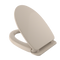 TOTO SoftClose Non Slamming, Slow Close Elongated Toilet Seat and Lid, Bone SS124#03