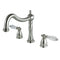 Kingston Brass KS1348WLL Roman Tub Filler with