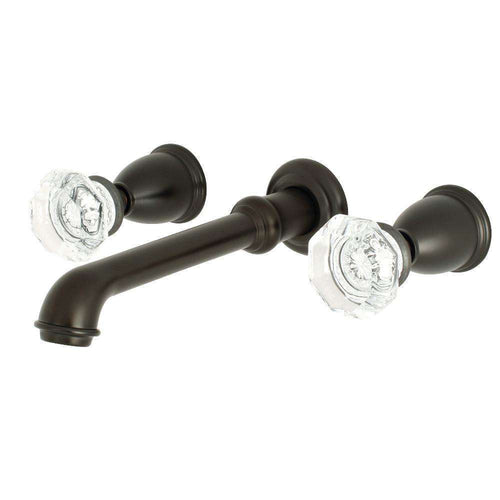 Kingston KS7125WCL Celebrity Two-Hnd Wall Mount Bath Faucet