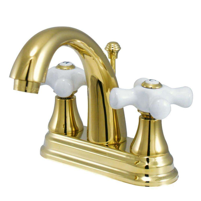 Kingston Brass KS7612PX 4 in. Centerset Bath Faucet Brass