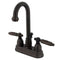 Kingston Brass KB3615GL 4 in. Centerset Bath Faucet Bronze