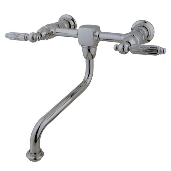 Kingston Brass KS1218GL Wall Mount Bathroom Faucet