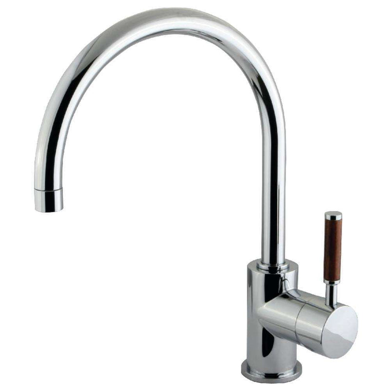 Kingston Brass KS8231DWL Vessel Sink Faucet, Polished Chrome