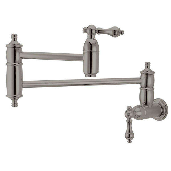 Kingston KS3108AL Restoration Wall Mount Pot Filler K Faucet