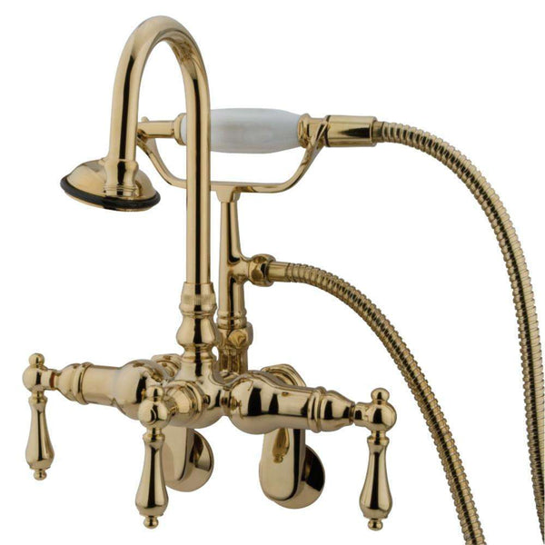 Kingston Brass CC301T2 Vintage Wall Mount Tub