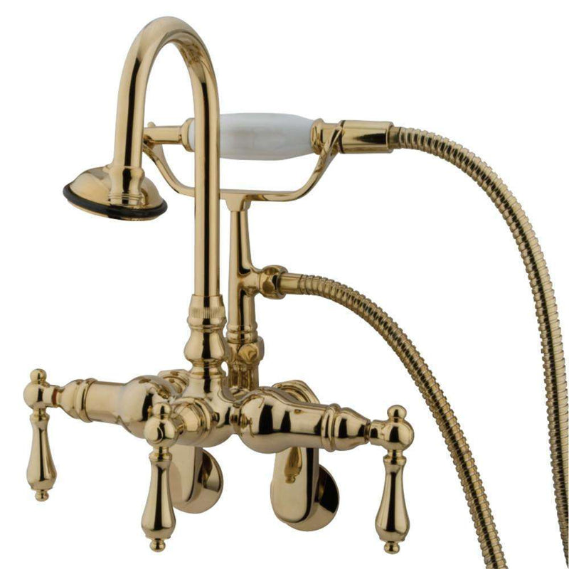 Kingston Brass CC301T2 Vintage Wall Mount Tub