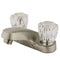 Kingston Brass KB168LP 4 in. Centerset Bathroom Faucet