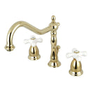 Kingston Brass KS1992PX 8 in. Wsp Bath Faucet Brass