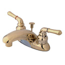 Kingston Brass GKB622 4 in. Centerset Bath Faucet Brass