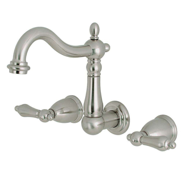 Kingston Brass KS1258AL Wall Mount Bathroom Faucet