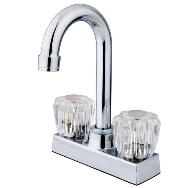 Kingston Brass KB461 Vista 4" Bar Faucet, Polished Chrome