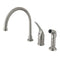 Kingston Brass KB828 Single-Handle Widespread Kitchen Faucet