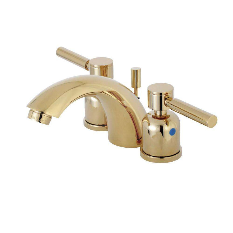 Kingston Brass KB8952DL Mini-Wsp Bath Faucet, Polished Brass