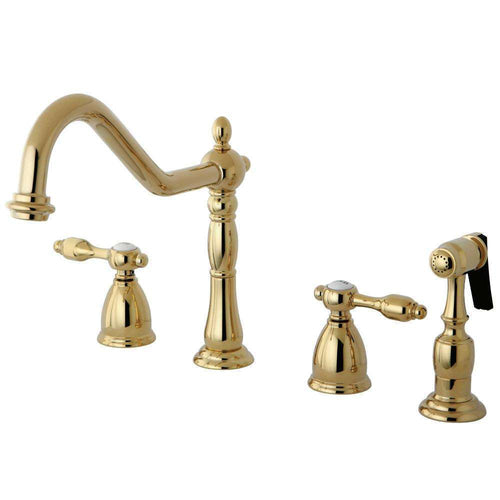 Kingston Brass KB1792TALBS Wsp Kitchen Faucet Brass