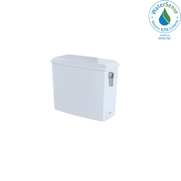 TOTO Connelly Dual-Max, Dual Flush 1.28 and 0.9 GPF Toilet Tank with Right-Hand Trip Lever, Cotton White ST494M#01