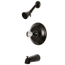 Kingston Brass KB2635WCL Celebrity Tub & Shower Faucet with