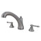 Kingston Brass KS4328TL Roman Tub Filler, Brushed Nickel