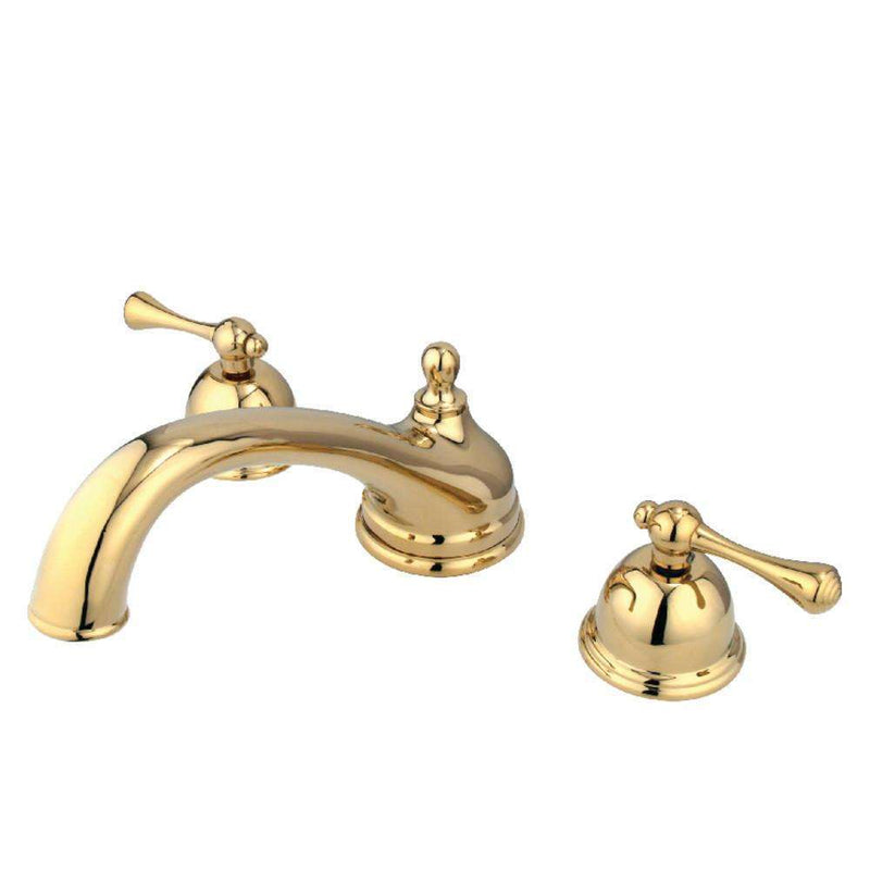 Kingston Brass KS3352BL Roman Tub Filler, Polished Brass