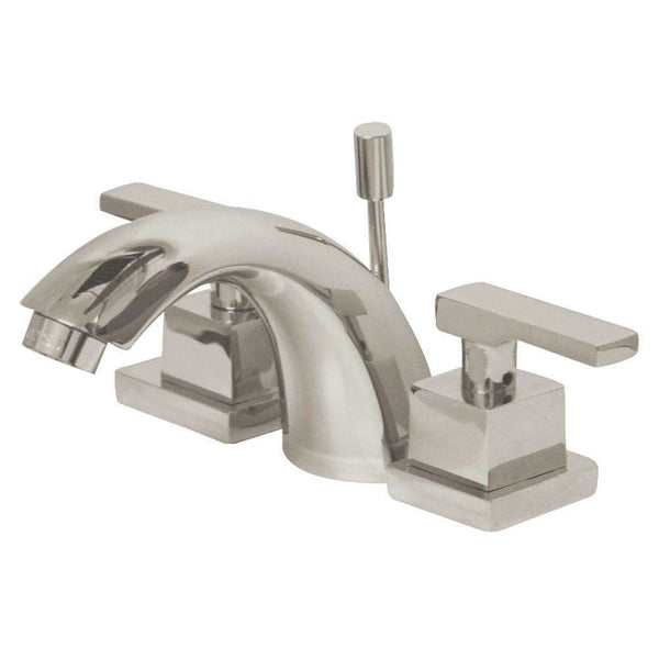 Kingston Brass KS2958QLL Mini-Widespread Bathroom Faucet