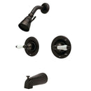 Kingston Brass GKB665PL Tub and Shower Faucet,