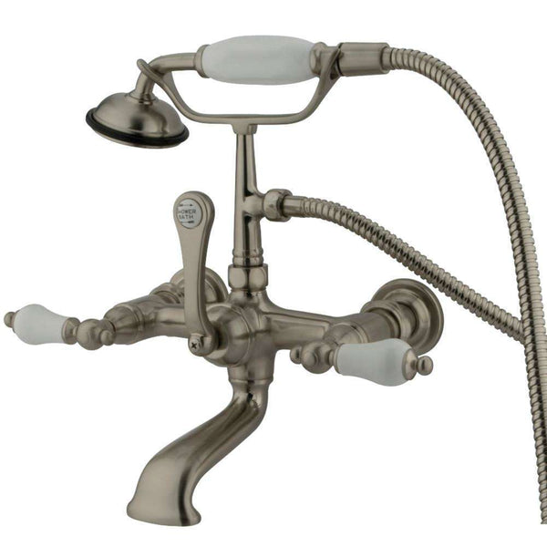 Kingston Brass CC553T8 Vintage 7" Wall Mount Tub Filler