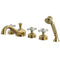 Kingston Brass KS33325PX Roman Tub Filler With