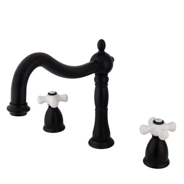 Kingston Brass KS1345PX Heritage Roman Tub Filler,