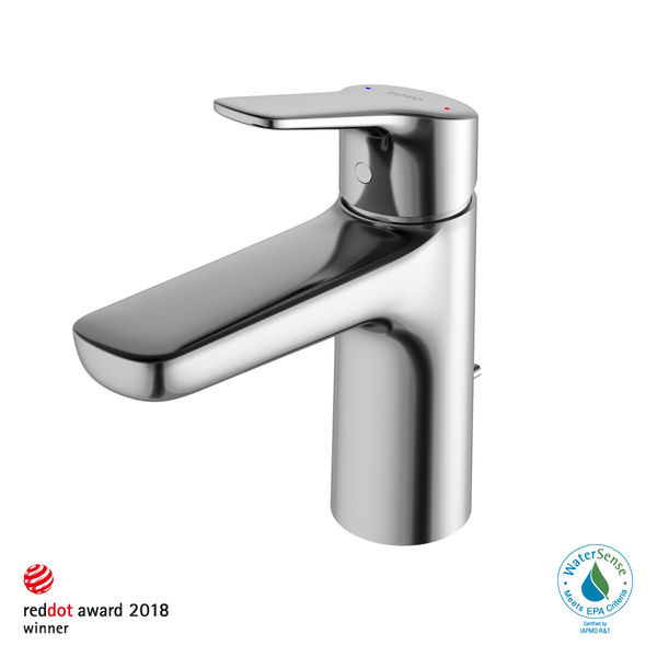 TOTO GS 1.2 GPM Single Handle Bathroom Sink Faucet with COMFORT GLIDE Technology, Polished Chrome TLG03301U#CP