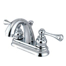 Kingston Brass KB5611BL 4 in. Centerset Bath Faucet