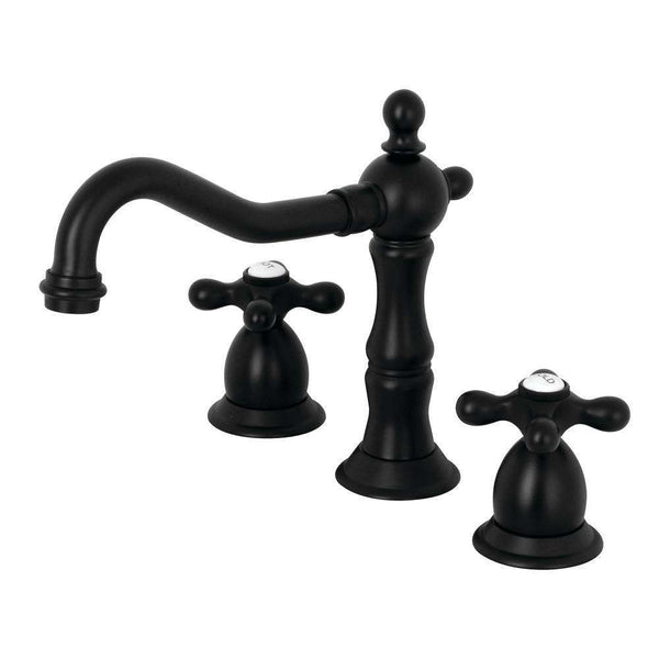 Kingston Brass KS1970AX 8 in. Wsp Bath Faucet, Matte Black