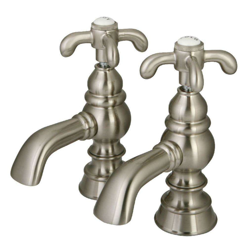 Kingston Brass CC1108T8 Basin Faucet Set, Brushed Nickel
