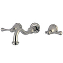 Kingston Brass KS3128BL Wall Mount Bathroom Faucet