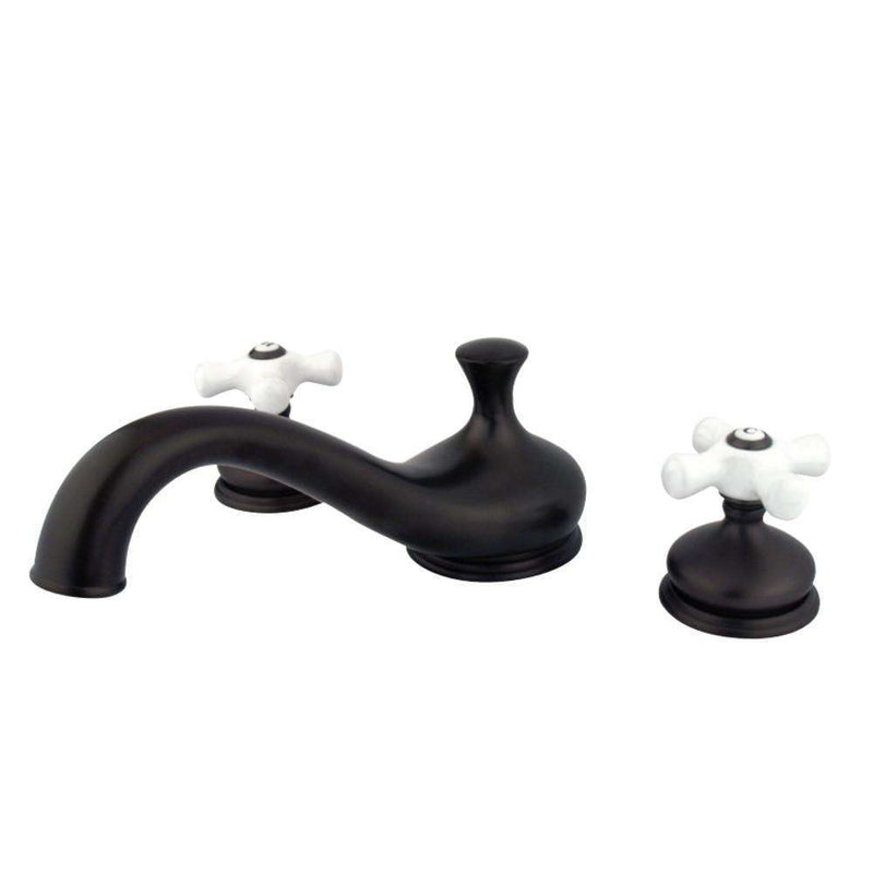 Kingston Brass KS3335PX Heritage Roman Tub Filler,