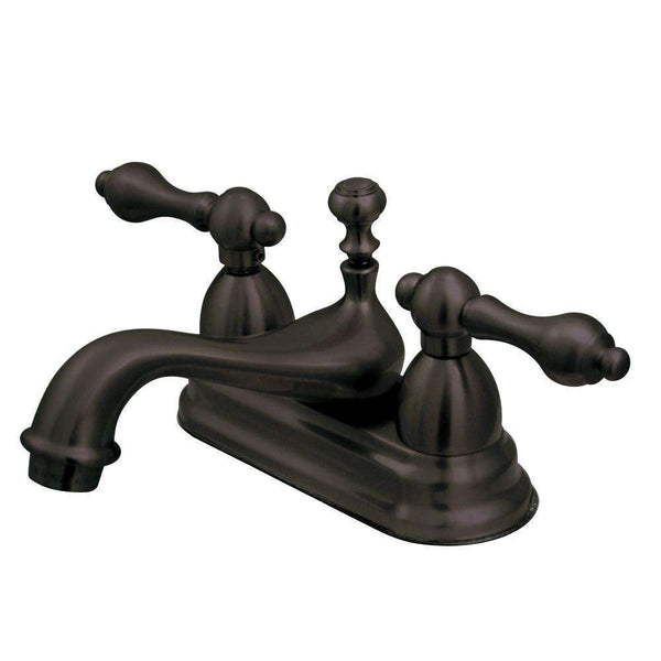 Kingston Brass KS3605AL 4 in. Centerset Bath Faucet Bronze