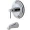 Kingston Brass KB2631DLTO Concord Tub & Shower Faucet