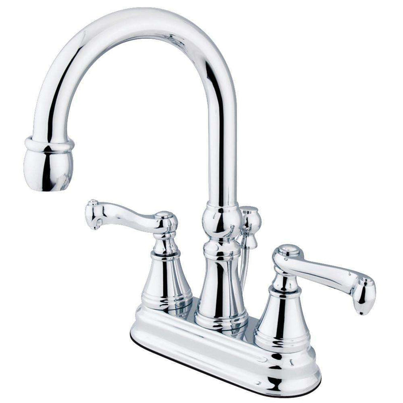 Kingston Brass KS2611FL 4 in. Centerset Bath Faucet