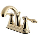 Kingston Brass KS7612TAL 4 in. Centerset Bath Faucet Brass