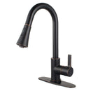 Kingston LS8726CTL Sg-Hnd Pull-Down Kitchen Faucet, Naples